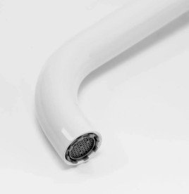 Смеситель для раковины Rea Lungo однорычажный белый матовый REA-B4401