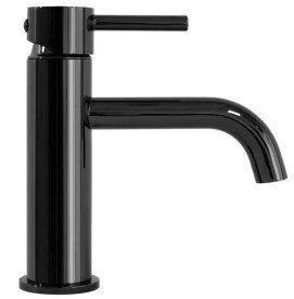 Змішувач для раковини Rea Lungo одноважільний чорний глянсовий REA-B0661