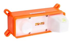 Змішувач для раковини Rea Mild настінний одноважільний чорний/рожеве золото REA-B9142