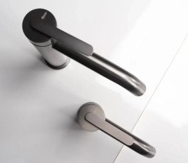 Змішувач для раковини Rea Ontario одноважільний графіт REA-B5507