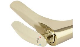 Смеситель для раковины Rea Orbit однорычажный золотой REA-B2051