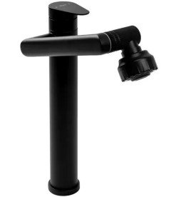 Змішувач для раковини Rea Paco одноважільний чорний REA-B0536