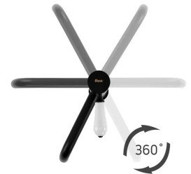 Змішувач для раковини Rea Serra одноважільний чорний REA-B1141