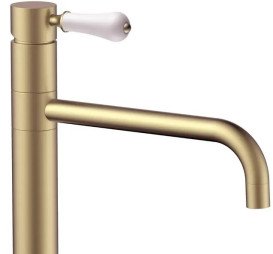 Змішувач для раковини Rea Serra одноважільний матове золото REA-B1145