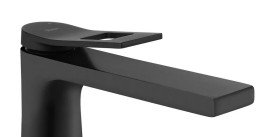 Смеситель для раковины Rea Soul однорычажный черный REA-B9994