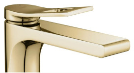 Смеситель для раковины Rea Soul однорычажный золотой REA-B9999