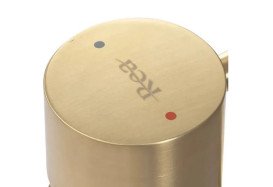 Смеситель для раковины Rea Tess однорычажный матовое золото REA-B5660