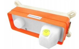 Змішувач для раковини Rea Viva настінний одноважільний чорний REA-B0231