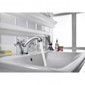 Смеситель для раковины Roca Florentina двухвентильный латунь хром A5072118A0