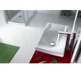 Змішувач для раковини Roca Singles Pro технологія progressive з донним клапаном A5A7536C00