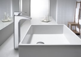 Смеситель для раковины Roca Thesis с донным клапаном хром A5A3450C00