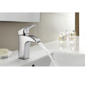 Смеситель для раковины Roca Thesis с гидрозатвором хром A5A3050C00