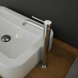 Смеситель для раковины Treemme UP однорычажный хром 5718CC