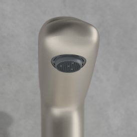 Смеситель для раковины Villeroy & Boch Antao с донным клапаном матовый никель TVW11100300064