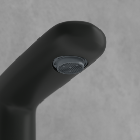 Змішувач для раковини Villeroy & Boch Antao на 3 отвори матовий чорний TVW111001000K5