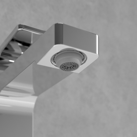 Змішувач для раковини Villeroy & Boch Architectura Square з донним клапаном хром TVW12500100061