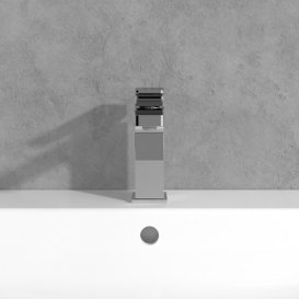 Змішувач для раковини Villeroy & Boch Architectura Square одноважільний хром TVW12500400061