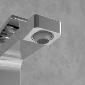 Змішувач для раковини Villeroy & Boch Architectura Square одноважільний хром TVW12500400061