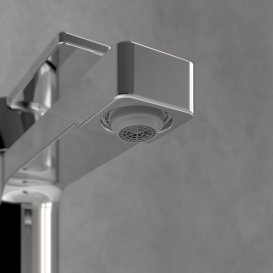 Змішувач для раковини Villeroy & Boch Architectura із донним клапаном хром TVW10300400061