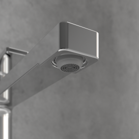 Смеситель для раковины Villeroy & Boch Architectura с донным клапаном хром TVW10300500061