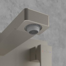 Смеситель для раковины Villeroy & Boch Architectura Square настенный однорычажный матовый никель TVW12500300064