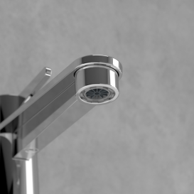 Змішувач для раковини Villeroy & Boch Conum з донним клапаном хром TVW12700300061