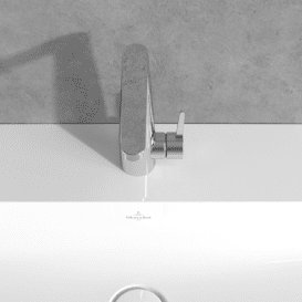 Смеситель для раковины Villeroy & Boch Conum с донным клапаном хром TVW12700400061