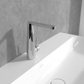Смеситель для раковины Villeroy & Boch Conum с донным клапаном хром TVW12700400061