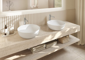 Змішувач для раковини Villeroy & Boch Conum з донним клапаном хром TVW12700500061