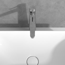 Змішувач для раковини Villeroy & Boch Conum з донним клапаном хром TVW12700500061