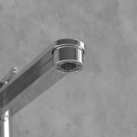 Змішувач для раковини Villeroy & Boch Conum з донним клапаном хром TVW12700500061