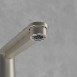 Смеситель для раковины Villeroy & Boch Conum на 3 отверстия матовый никель TVW12700100164