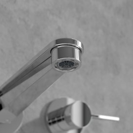 Смеситель для раковины Villeroy & Boch Conum настенный на 3 отверстия хром TVW12700200061