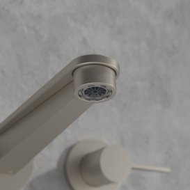 Змішувач для раковини Villeroy & Boch Conum настінний на 3 отвори матовий нікель TVW12700200064