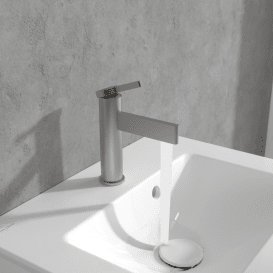 Смеситель для раковины Villeroy & Boch Dawn однорычажный матовый никель TVW10610315164