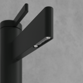 Смеситель для раковины Villeroy & Boch Dawn однорычажный матовый черный TVW106103151K5