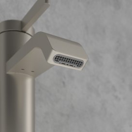 Змішувач для раковини Villeroy & Boch Dawn матовий одноважільний нікель TVW10610315264