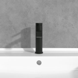 Смеситель для раковины Villeroy & Boch Dawn однорычажный матовый черный TVW106103152K5