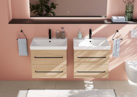 Смеситель для раковины Villeroy & Boch Dawn однорычажный матовый черный TVW106103152K5