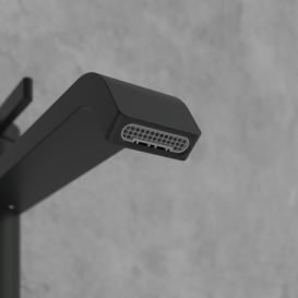 Смеситель для раковины Villeroy & Boch Dawn однорычажный матовый черный TVW106106152K5