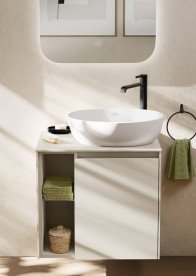 Смеситель для раковины Villeroy & Boch Dawn однорычажный матовый черный TVW106106152K5