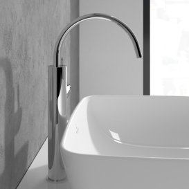 Смеситель для раковины Villeroy & Boch Dawn однорычажный хром TVW10611915161