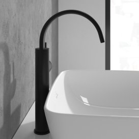 Смеситель для раковины Villeroy & Boch Dawn однорычажный матовый черный TVW106119151K5