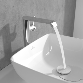 Змішувач для раковини Villeroy & Boch Dawn одноважільний хром TVW10611915261