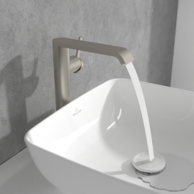 Смеситель для раковины Villeroy & Boch Dawn однорычажный матовый никель TVW10611915264