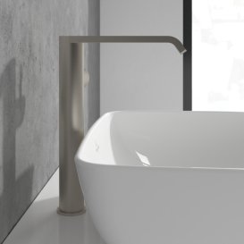 Смеситель для раковины Villeroy & Boch Dawn однорычажный матовый никель TVW10611915264