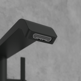 Смеситель для раковины Villeroy & Boch Dawn однорычажный матовый черный TVW106119152K5