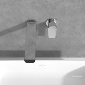 Змішувач для раковини Villeroy & Boch Liberty настінний одноважільний хром TVW10700800161