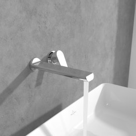 Змішувач для раковини Villeroy & Boch Liberty настінний одноважільний хром TVW10700800161