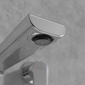 Змішувач для раковини Villeroy & Boch Liberty настінний одноважільний хром TVW10700800161